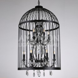 Birdcage crystal deals chandelier